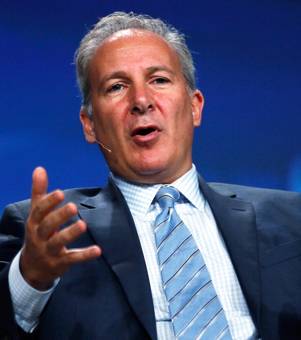 Peter Schiff says Michael Saylor is "running out of cash." "What will you sell…