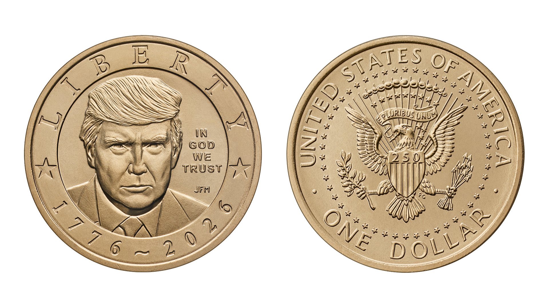 ๐บ๐ธ US Mint to begin striking new $1 gold coin featuring President Trump for Aโฆ