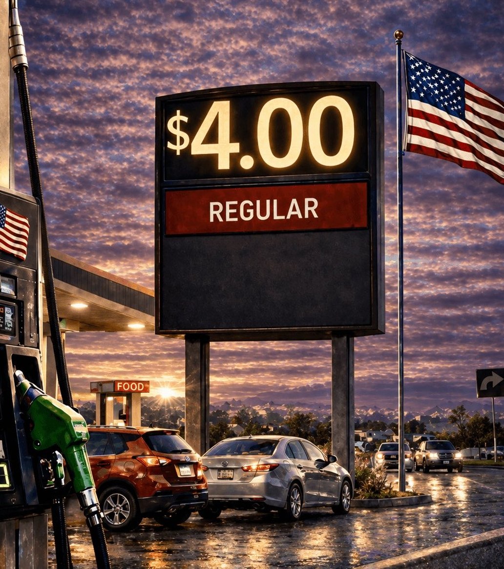 JUST IN: ๐บ๐ธ Average US gas prices rise to $4.00 per gallon as war with Iran rโฆ