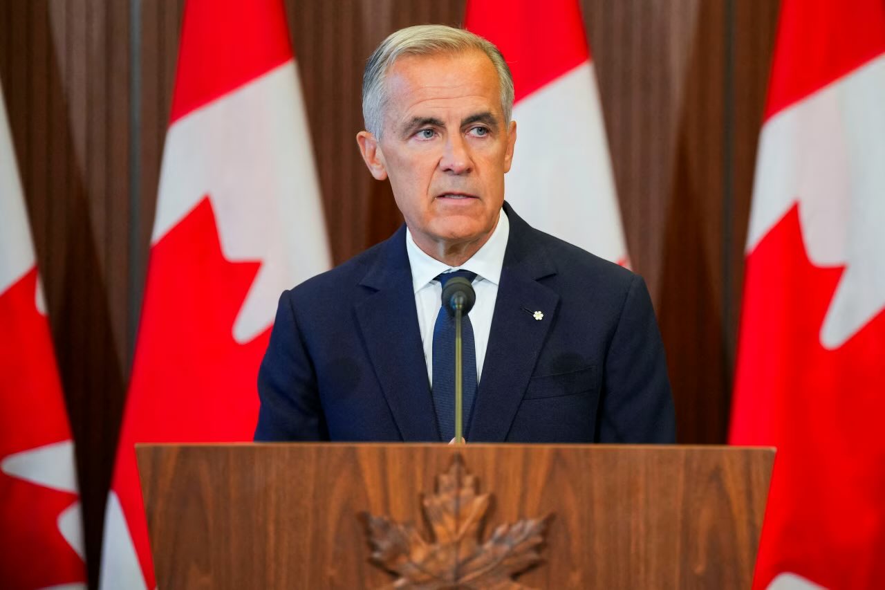 News image from Watcher Guru: JUST IN: 🇺🇸🇨🇦 Prime Minister Carney says Canada will resume trade talks with the US "when the…