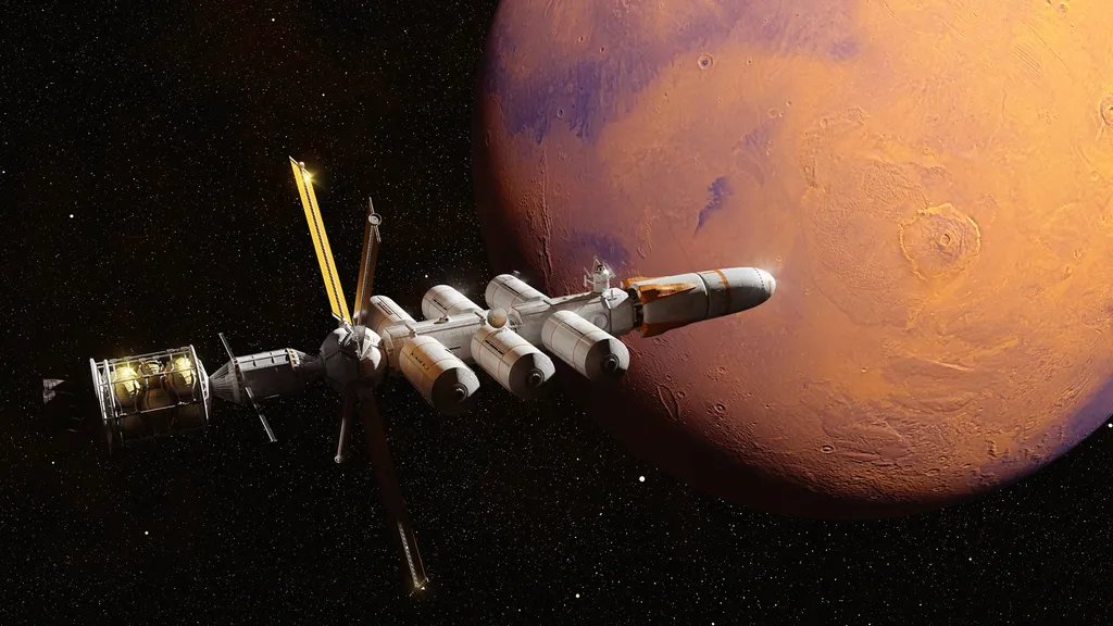 SCIENTIST DISCOVERS POTENTIAL FAST LANE TO MARS A researcher studying asteroid…
