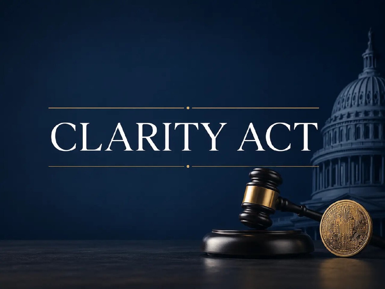 News image from Solid Intel 🛰: Clarity Act vote delayed until after August recess.