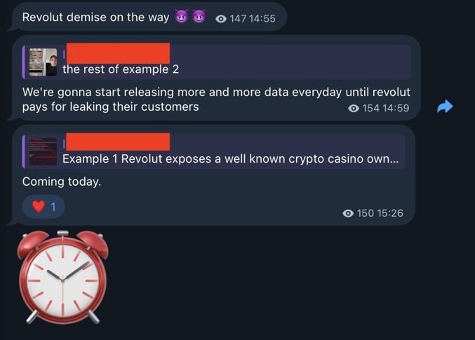 News image from Solid Intel 🛰: Revolut is being extorted after attackers leaked customer KYC data and threatened daily releases…